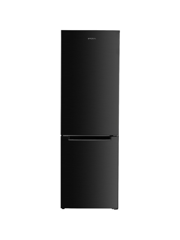 Robin Ψυγειοκαταψύκτης 293lt NoFrost Υ185xΠ60xΒ69εκ. Μαύρος RB-458BL