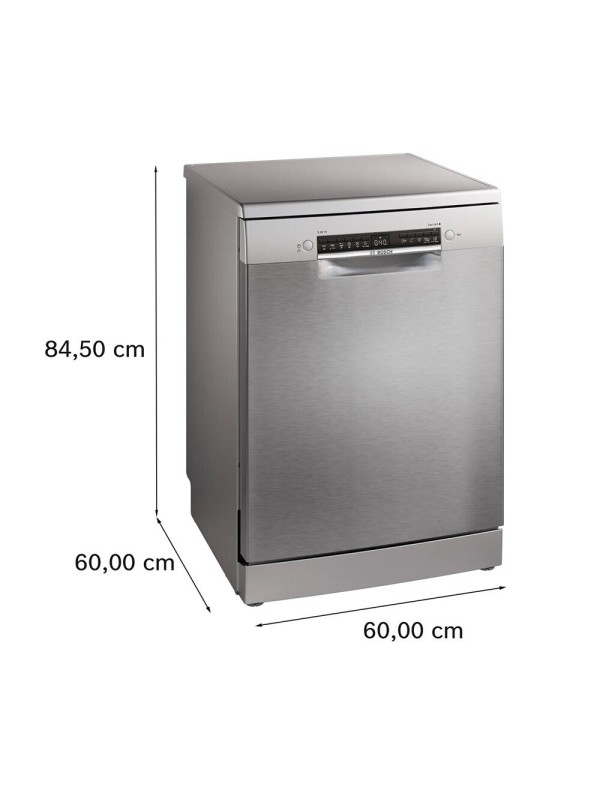 Bosch SMS 4 HVI 02 Ελεύθερο Πλυντήριο Πιάτων με Wi-Fi για 14 Σερβίτσια AquaSensor Π60xY84.5εκ. Inox Bosch SMS 4 HVI 02 Ελεύθερο Πλυντήριο Πιάτων με Wi-Fi για 14 Σερβίτσια AquaSensor Π60xY84.5εκ. Inox
