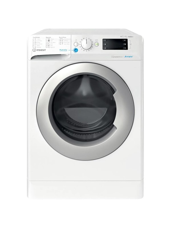 Indesit BDE 107624 8WS EE Πλυντήριο-Στεγνωτήριο Ρούχων