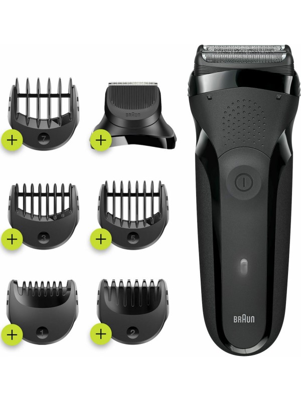 Braun 300BT S3 Shave & Style 276357 Ξυριστική Μηχανή Προσώπου Επαναφορτιζόμενη