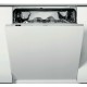 Whirlpool WIC 3C33 PFE Πλήρως Εντοιχιζόμενο Πιάτων Inox