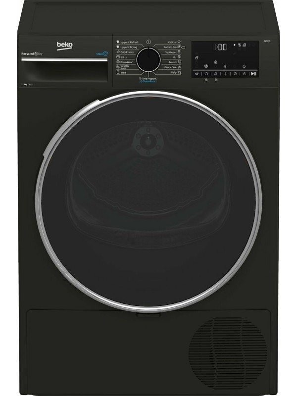 Beko B3T68239MG Στεγνωτήριο 8kg A++ με Αντλία Θερμότητας