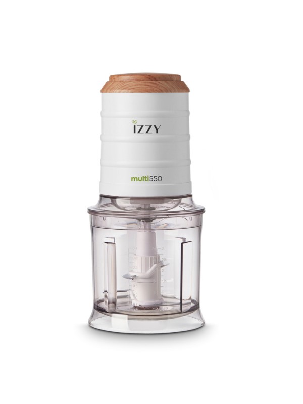 Izzy IZ-6906 Wood Πολυκόπτης Multi 550W με Δοχείο 700ml