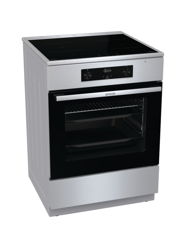 Gorenje GEIT6C60XPG Κουζίνα με Επαγωγικές Εστίες Π60εκ. Inox