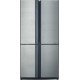 Sharp SJ-EX820F2-SL Ψυγείο Ντουλάπα 605lt Total NoFrost Inox