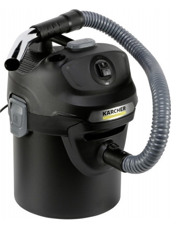 Karcher Ash Vacuum AD 2 Σκούπα Στάχτης 600W με Κάδο 14lt