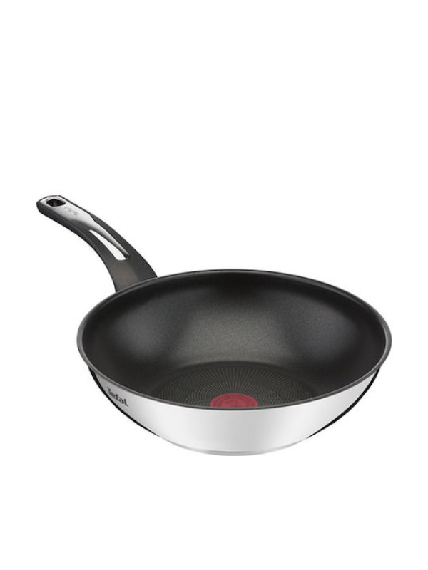 Tefal Emotion Wok 28cm Αντικ/κή Επίστρωση 28cm E 30019