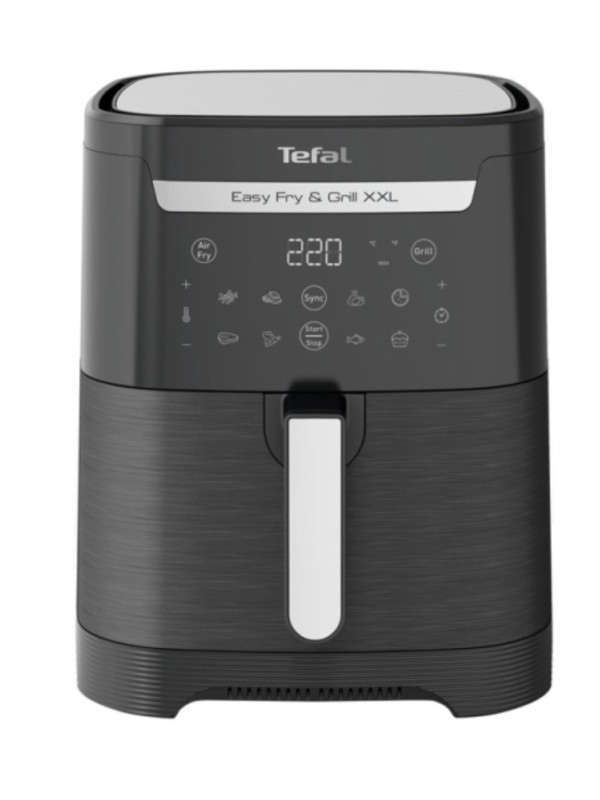 Tefal Easy Fry EY8018 Φριτέζα Αέρος με Αποσπώμενο Κάδο 6.5lt Μαύρη