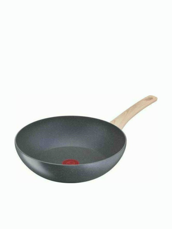 Tefal Natural Force Wok Αλουμίνιο με Αντικ/κή Επίστρωση 28cm