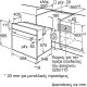 Pitsos PE10M40X1 Φούρνος κάτω Πάγκου 66lt Inox