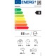 Samsung WW80T554 DAW/S6 Πλυντήριο Ρούχων 8kg με Ατμό