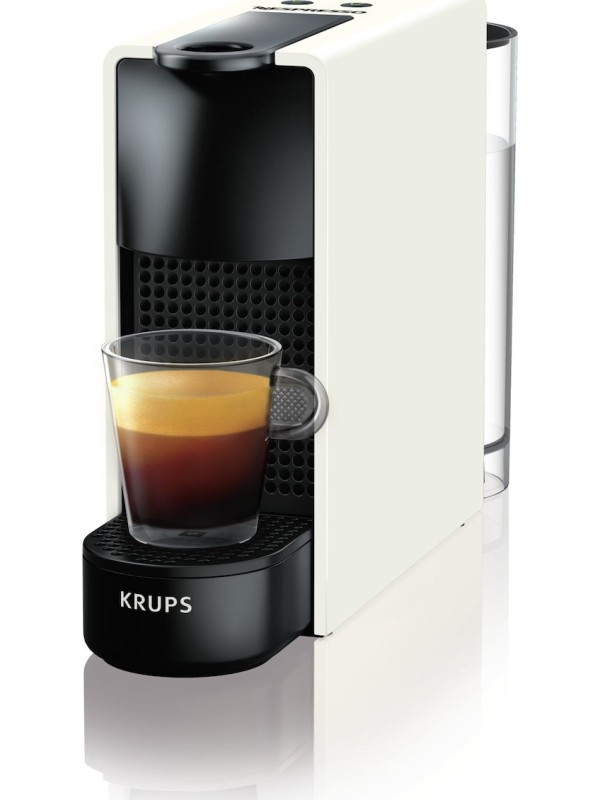 Krups Essenza Mini S XN1101V Καφετιέρα για Κάψουλες Nespresso Πίεσης 19bar White