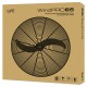 Life WindPro65 Επαγγελματικός Ανεμιστήρας Τοίχου 210W Διαμέτρου 65cm με Τηλεχειριστήριο