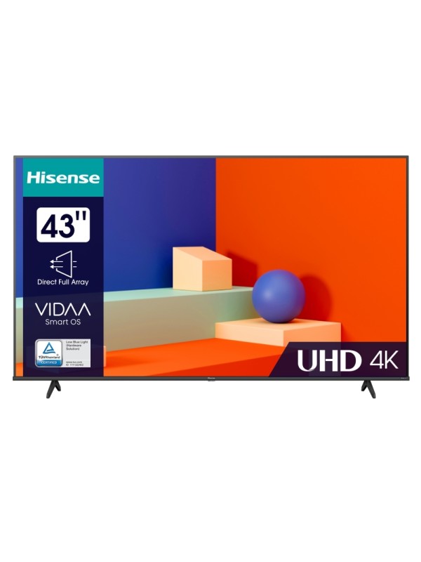 Hisense Smart Τηλεόραση 43" 4K UHD LED 43A6K HDR (2023)