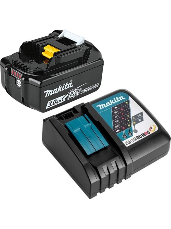 Makita Σετ Μπαταρίας Λιθίου Χωρητικότητας 3Ah 18V με Φορτιστή 191A 24-4