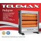 Telemax Pedigree Σόμπα Χαλαζία με Θερμοστάτη 2800W