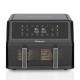 Rohnson R-2864 Air Fryer με Διπλό Αποσπώμενο Κάδο 10.4lt Μαύρο Rohnson R-2864 Air Fryer με Διπλό Αποσπώμενο Κάδο 10.4lt Μαύρο