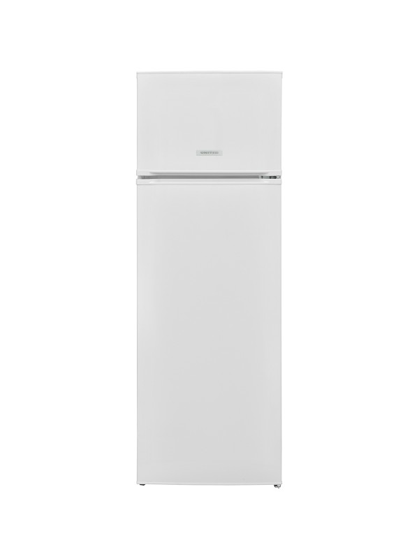United Ψυγείο Δίπορτο 242lt Υ160xΠ54xΒ57εκ. Λευκό UDW-5570E