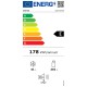 United Ψυγείο Δίπορτο 242lt Υ160xΠ54xΒ57εκ. Λευκό UDW-5570E