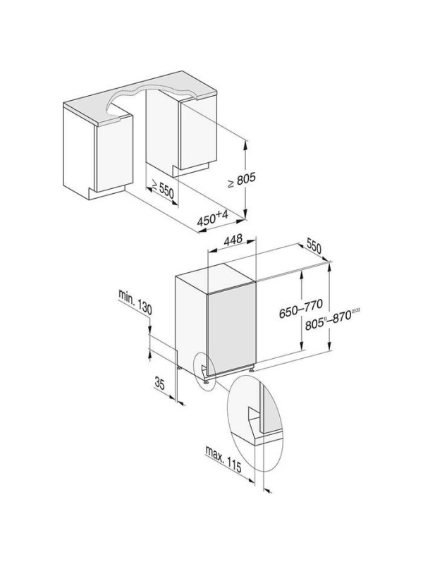 Miele G 5990 SCVI Πλήρως Εντοιχιζόμενο Πλυντήριο Πιάτων με Wi-Fi για 9 Σερβίτσια Π44.8xY80.5εκ. Miele G 5990 SCVI Πλήρως Εντοιχιζόμενο Πλυντήριο Πιάτων με Wi-Fi για 9 Σερβίτσια Π44.8xY80.5εκ.