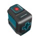 Bormann Pro BDM6700 Γραμμικό Αλφάδι Laser Κόκκινης Δέσμης 1.5V με Εύρος Εργασίας 15m