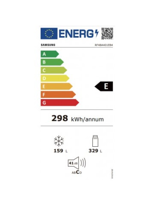 Samsung RF48A401EB4/EF Ψυγείο Ντουλάπα 488lt No Frost Υ187.5xΠ89xΒ77.5cm Μαύρο Samsung RF48A401EB4/EF Ψυγείο Ντουλάπα 488lt No Frost Υ187.5xΠ89xΒ77.5cm Μαύρο