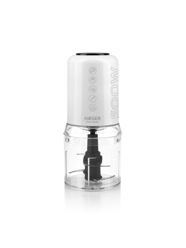 ΜΙΞΕΡ ΤΣΟΠΕΡ HAEGER CH-50W.008A 500W ΛΕΥΚΟ