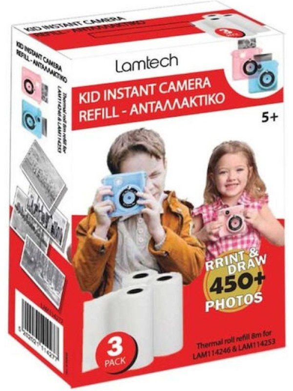 Lamtech Φωτογραφικό Χαρτί Instant για Εκτυπωτές Inkjet 25 Φύλλα LAM114277