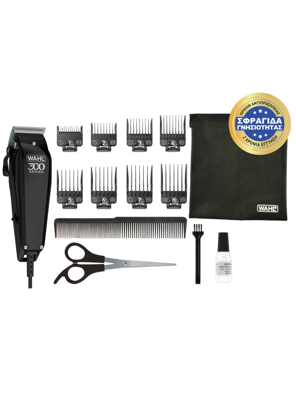 Wahl Professional 300 Series Σετ Κουρευτικής Μηχανής Ρεύματος Μαύρο 20102-0460 Wahl Professional 300 Series Σετ Κουρευτικής Μηχανής Ρεύματος Μαύρο 20102-0460