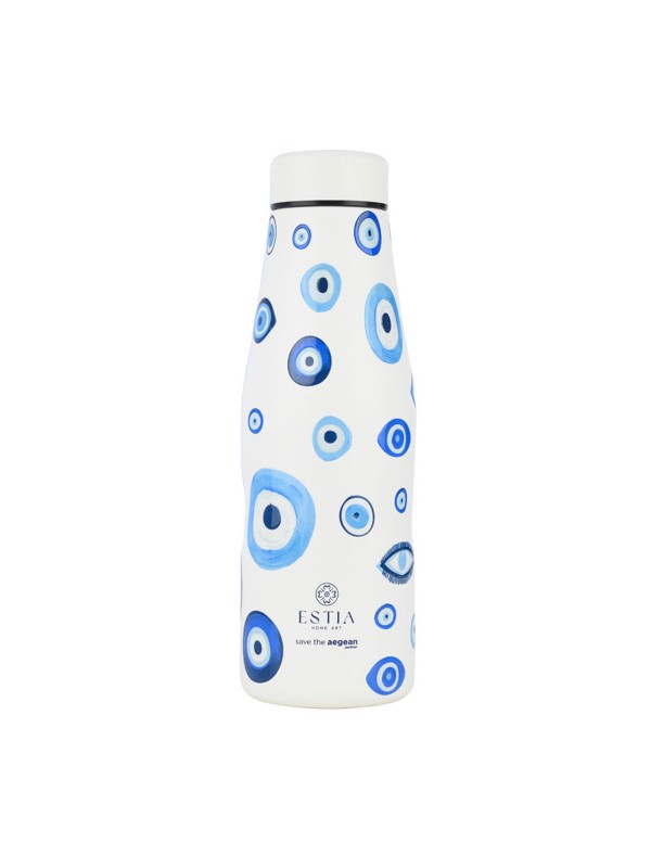 Estia Travel Flask Save the Aegean Μπουκάλι Θερμός Ανοξείδωτο BPA Free 500ml SPIRIT LUCK