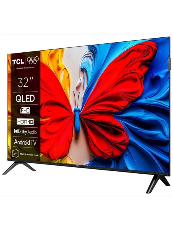 TCL Smart Τηλεόραση 32" Full HD QLED S5K HDR (2025) 32S5K TCL Smart Τηλεόραση 32" Full HD QLED S5K HDR (2025) 32S5K