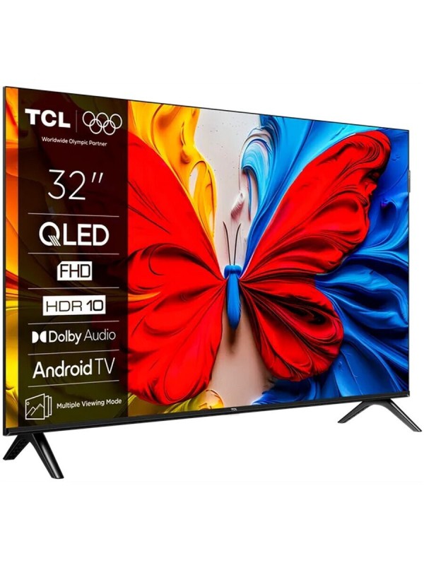 TCL Smart Τηλεόραση 32" Full HD QLED S5K HDR (2025) 32S5K TCL Smart Τηλεόραση 32" Full HD QLED S5K HDR (2025) 32S5K