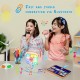 LAMTECH BT5.4 RGB KID KARAOKE SPEAKER PINK WITH MIC HOPPEE LAM980220