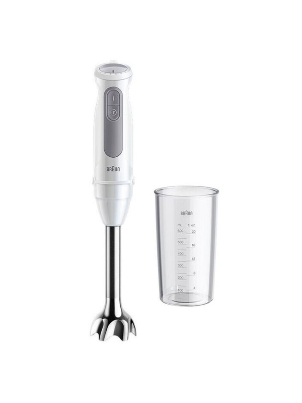 Braun MultiQuick 5 MQ50001MWH Ραβδομπλέντερ με Ανοξείδωτη Ράβδο 1000W Λευκό
