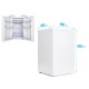 Muhler Mini Bar 121lt Υ84xΠ50xΒ56εκ. Λευκό S84WF0