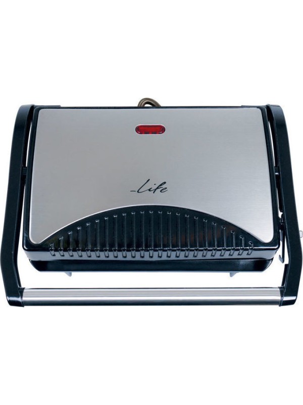 Life STG-100 Τοστιέρα 700W Inox (221-0019)