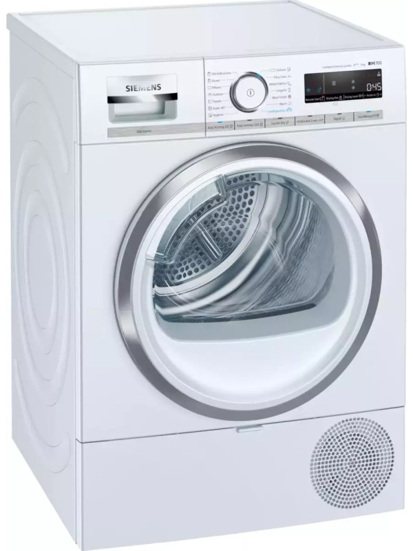 Siemens WT47XMH0EU Στεγνωτήριο 9kg A+++ με Αντλία Θερμότητας