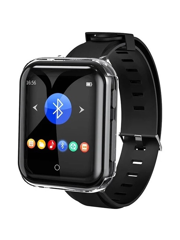 Ruizu M8 MP3 Player (16GB) με TFT Οθόνη Αφής 1.54" Μαύρο